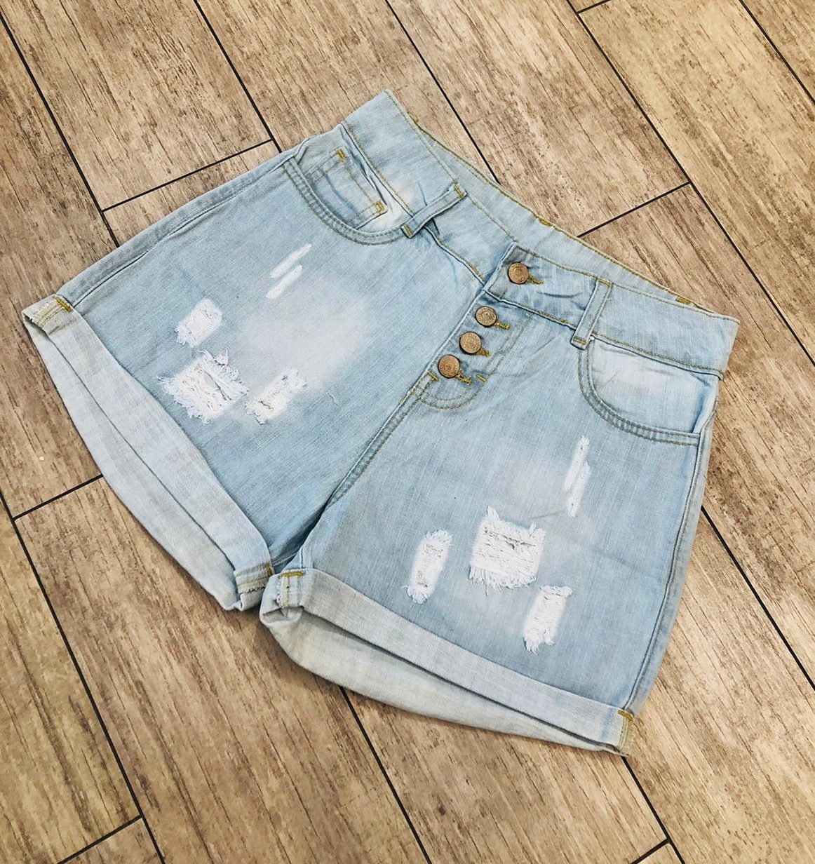 Short Mezclilla claro - Tienda Mexicana