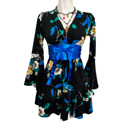 Vestido Dora Sexy ngo fl azul