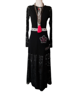 Selena Largo ngo crochet gris