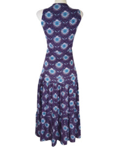 Alternative view of Vestido Camisero Verónica V morado turquesa