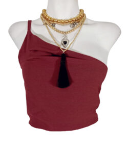 Blusa Estela chestnut