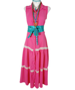 Vestido Camisero Verónica rosa barbie