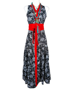 Vestido Camisero Verónica sm ngo fl rojo