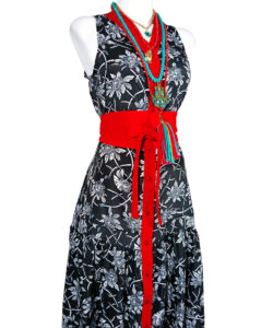 Alternative view of Vestido Camisero Verónica sm ngo fl rojo