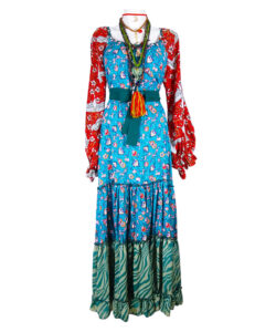 Vestido Yohn jade shedrón