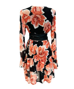 Alternative view of Vestido Australia Corto negro melón