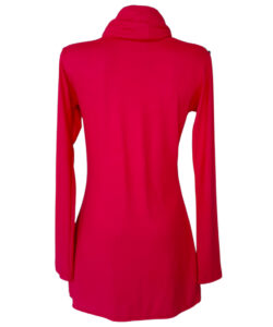 Alternative view of Blusón Kali B&F rojo decorado