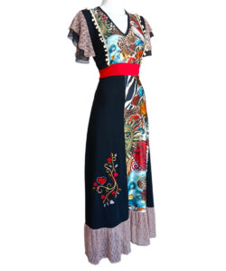 Alternative view of Vestido Hippie largo MC sol y luna