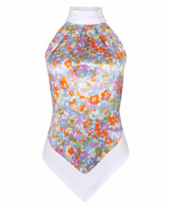 Blusa Paliacate flores satin