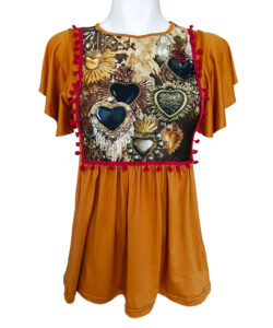 Blusa Toscana mostaza
