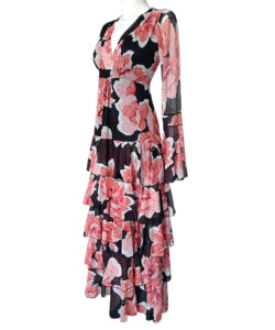 Alternative view of Vestido Dora Olanes negro melón