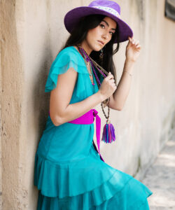 Alternative view of Vestido Dora olanes jade