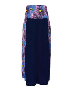 Pantalon Japones azul pavoreal