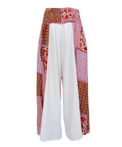 Alternative view of Pantalón Japonés hueso rojo