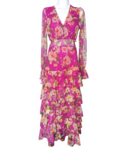 Vestido Australia rosa naranja