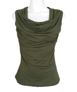 Blusa Cubeta verde olivo