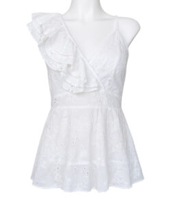 Blusa Jimena blanco textura