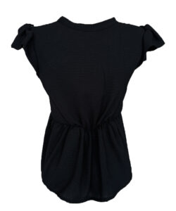 Alternative view of Blusa María negro brocado
