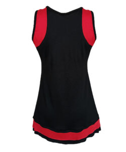 Alternative view of Blusa Simona Patch corazones rojo