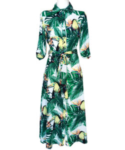 Vestido Camisero Miel tucán