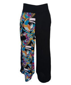 Pantalón Pascuala negro pajaritos