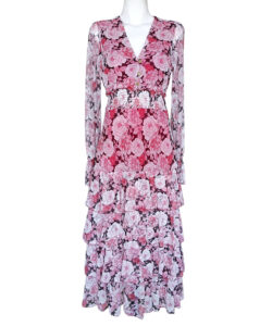 Vestido Australia Olanes coral flores