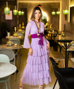 Vestido Dora Olanes lila