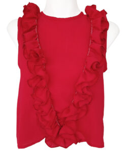 Blusa Nero Escarola bermellón