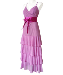 Alternative view of Vestido Natalia Olanes rosa