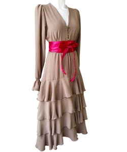 Alternative view of Vestido Australia Olanes beige