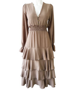 Vestido Australia Olanes beige