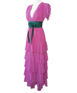 Alternative view of Vestido Dora Olanes rosa