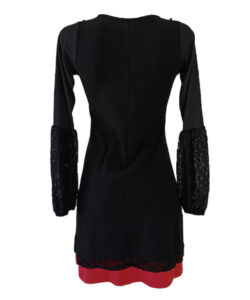 Alternative view of Vestido Simona Pech negro frida