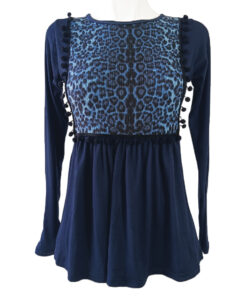 Blusa Toscana marino animal
