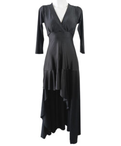 Vestido Dora Bibi negro satín