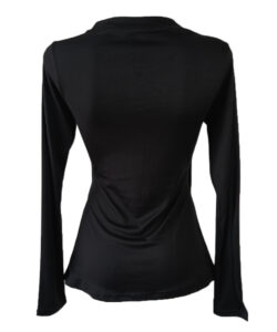 Alternative view of Blusa Cubeta Ml negra brush