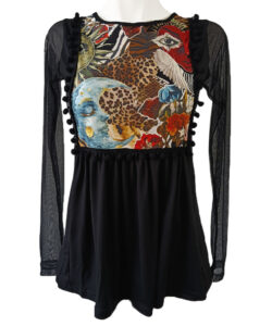 Blusa Toscana sol y luna mesh