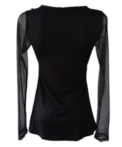 Alternative view of Blusa Toscana sol y luna mesh