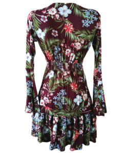 Alternative view of Vestido Dora Sexy vino flores azul
