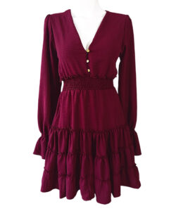 Vestido Australia Corto vino