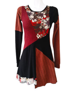 Vestido Berlin flores otoño