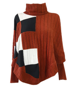 Poncho Karma Unitalla shedron patchwork